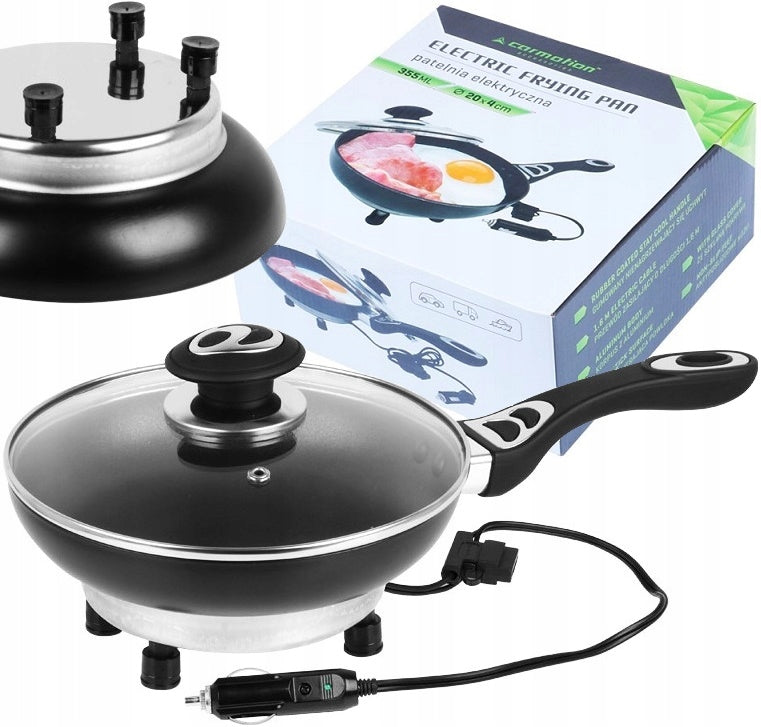 24V 250W ELECTRIC HEATED TOURIST PAN + LID SET