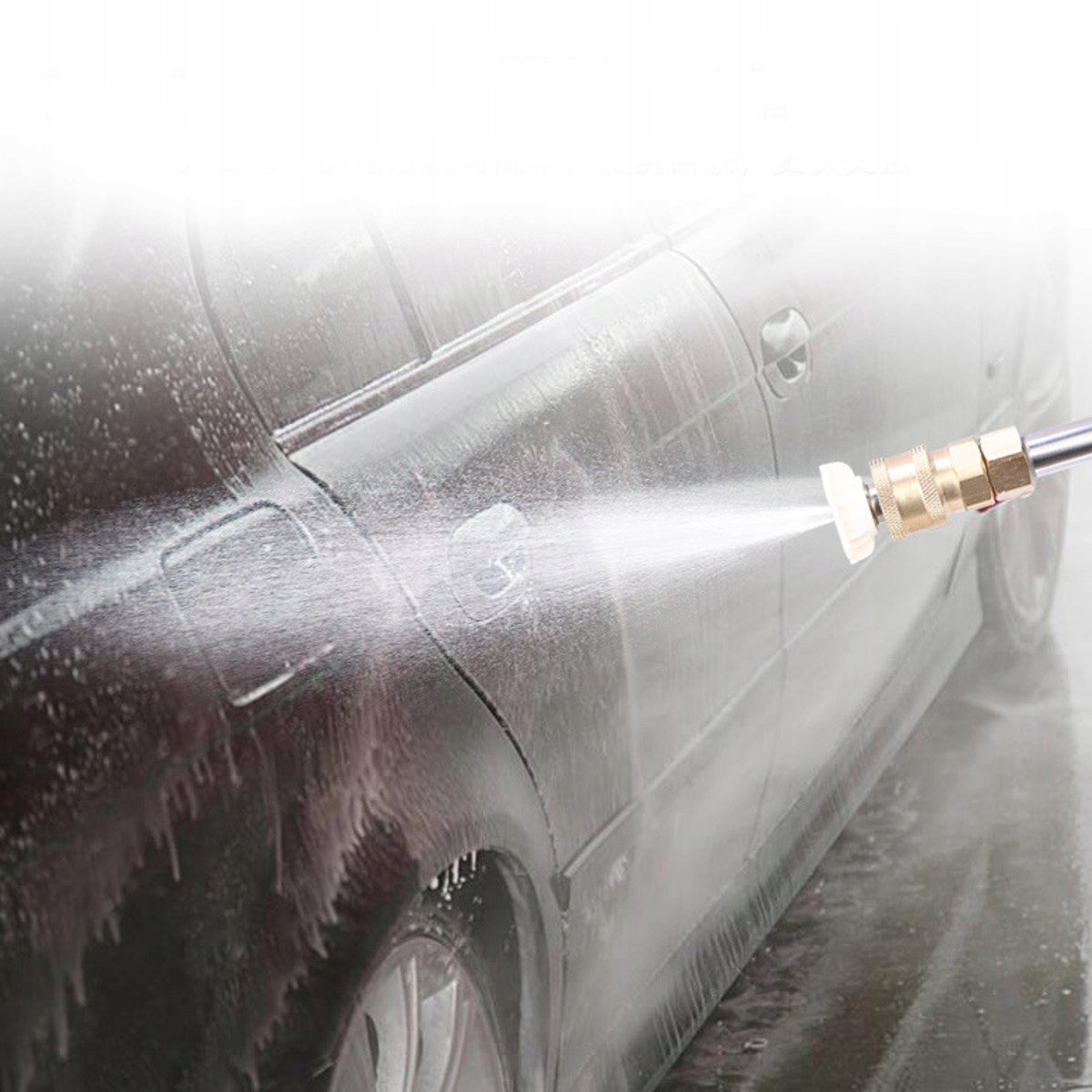24V 30BAR CORDLESS PRESSURE WASHER + 2 BATTERIES Operating pressure 38 bar