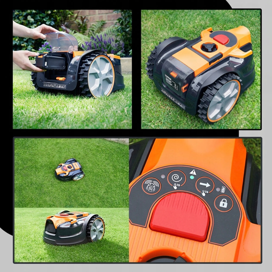 24V 8Ah autonomous mowing robot without limit wire Manufacturer code VBRM16MAX