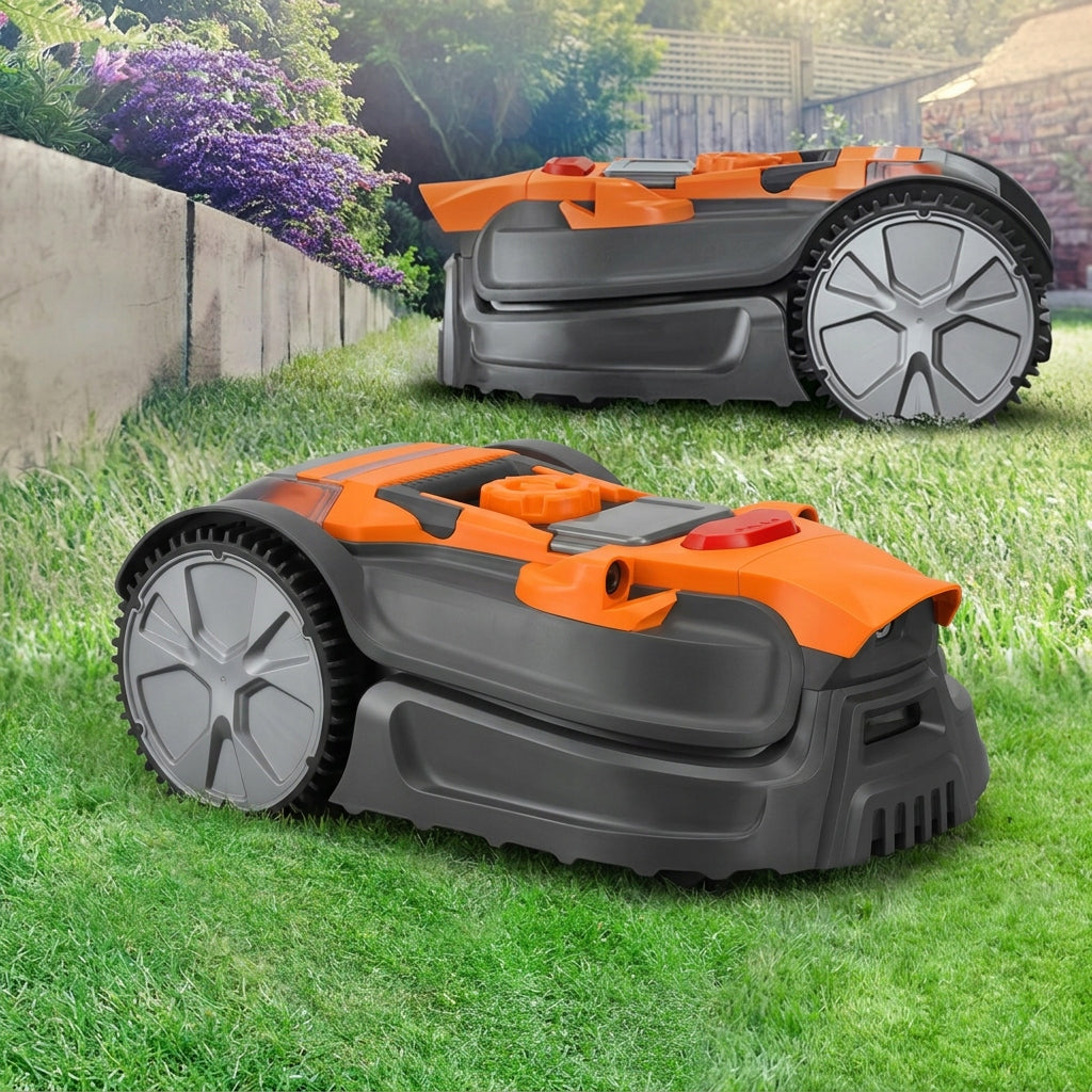 24V autonomous mowing robot without limit wire 800 m2 Mowing width 16 cm
