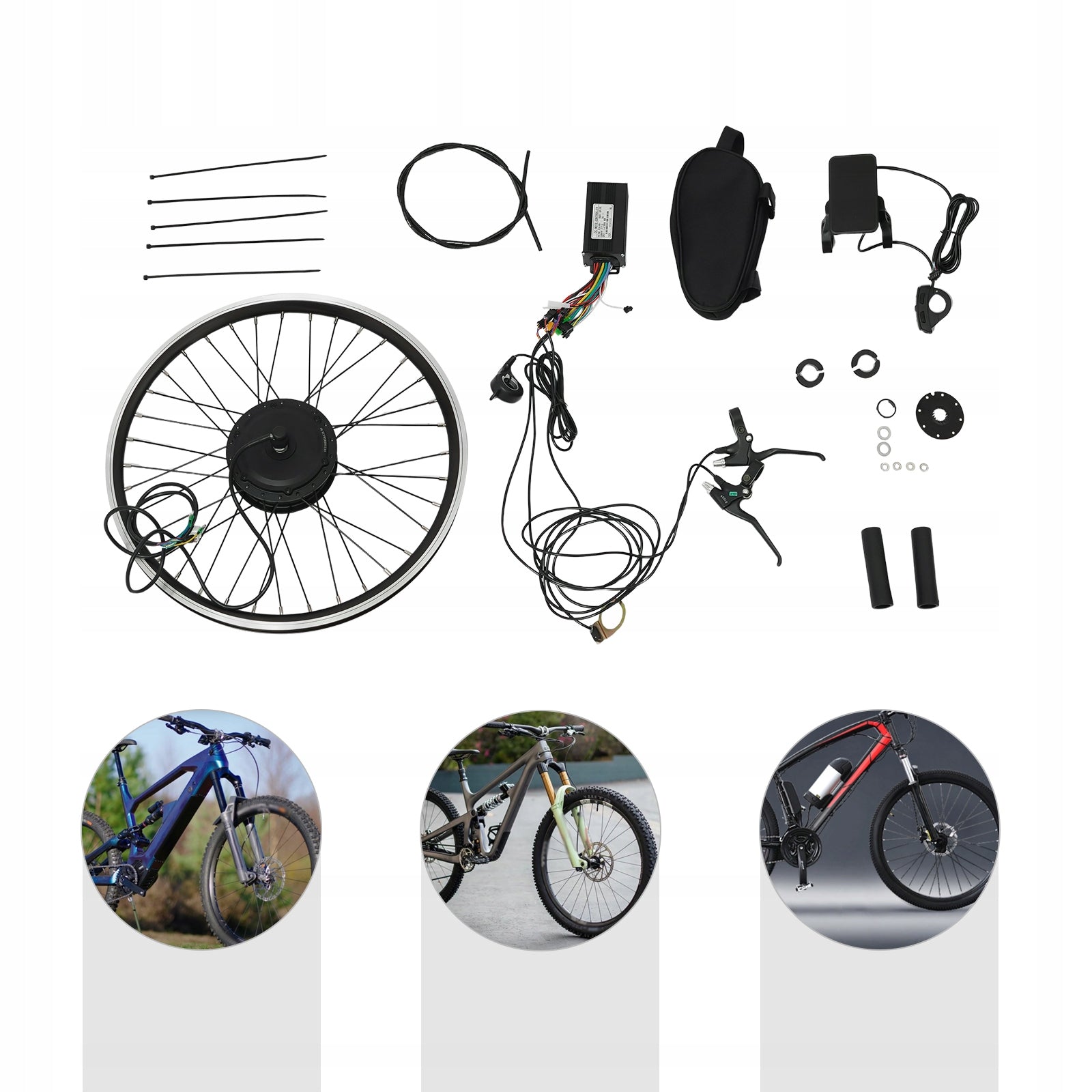 24in Bicycle Conversion Kit - Front Wheel 36V 500w convert bicycle Brand no brand