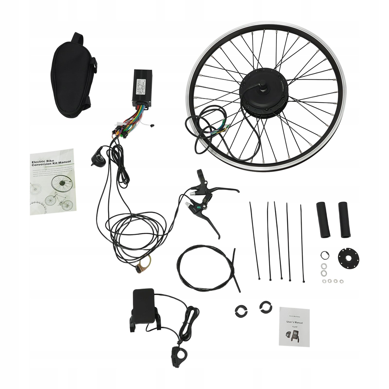 24in Bicycle Conversion Kit - Front Wheel 36V 500w convert bicycle Manufacturer code HU45789