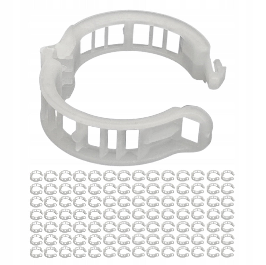 24mm clasps for tomatoes, peppers, beans x 100pcs - clips