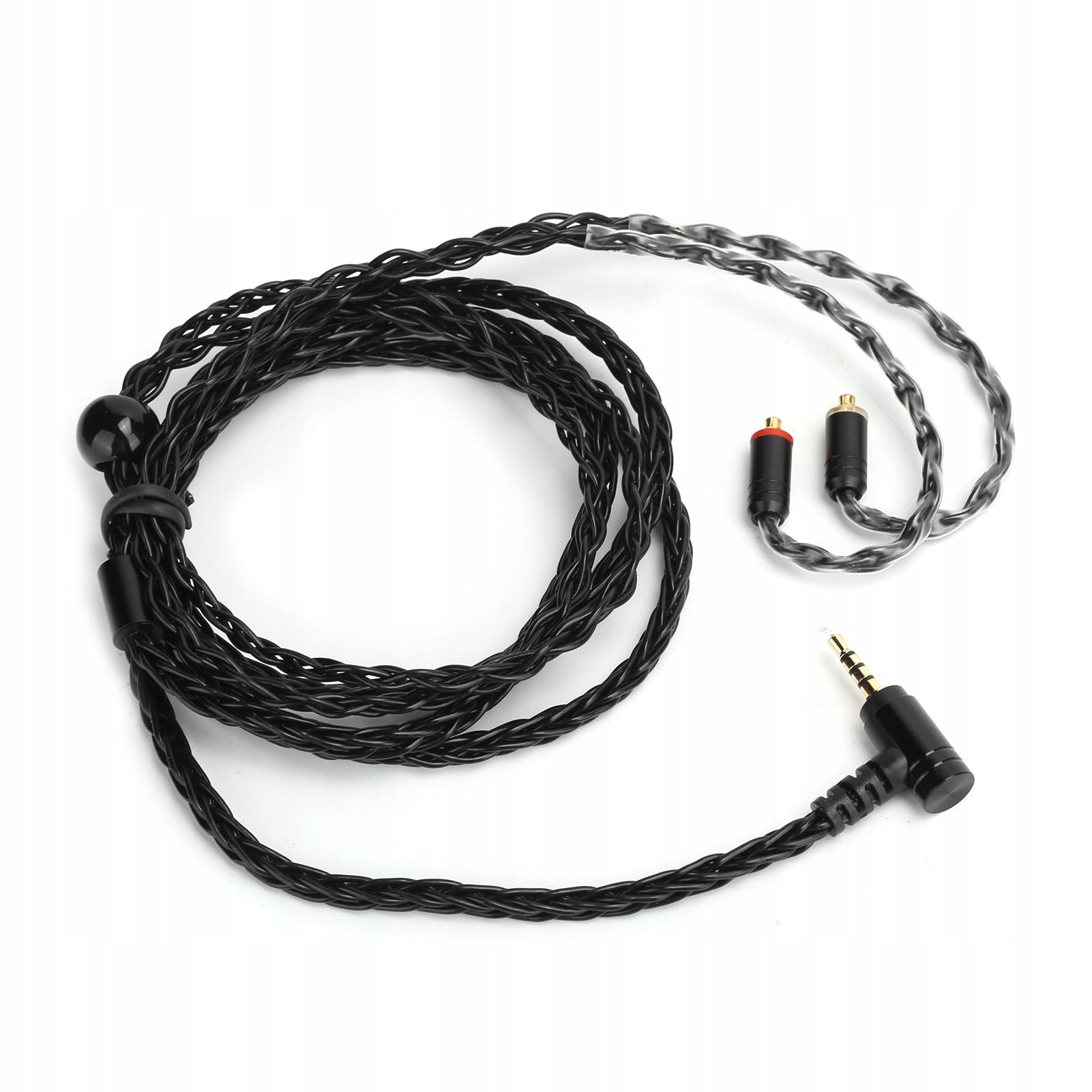 25 CORES SILVER AUDIO CABLE FOR MMCX CONNECTOR FOR SHURE 63 Brand no brand