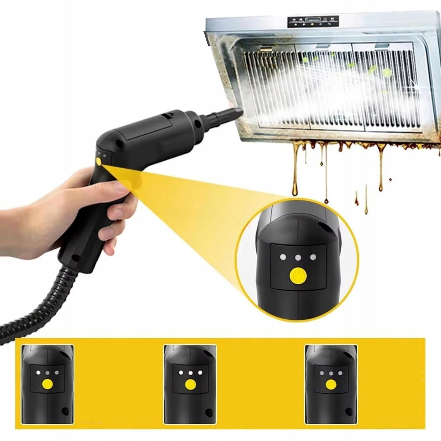 2500W HANDHELD STEAM CLEANER, STEAM VACUUM CLEANER FOR ALL KITCHEN FURNITURE Brand no brand