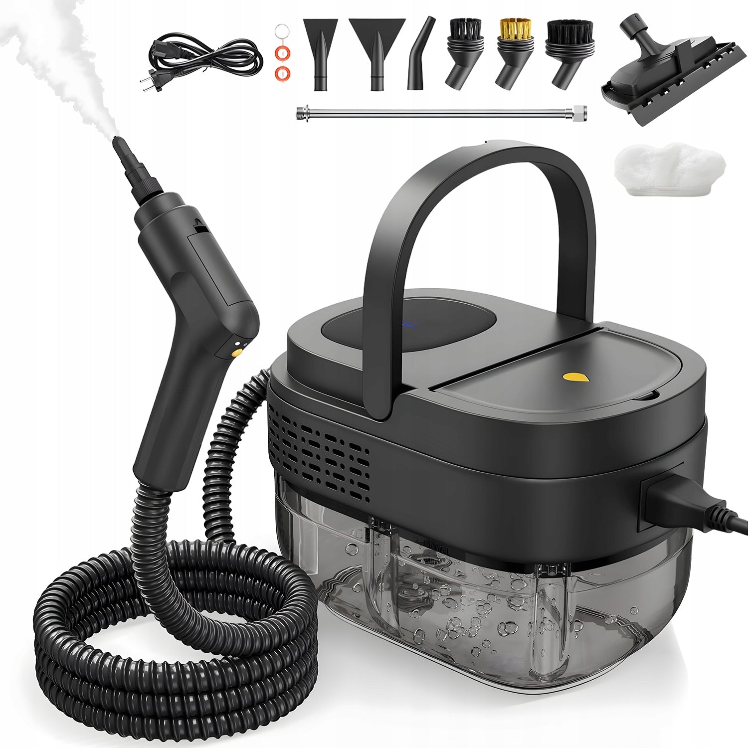 2500W HANDHELD STEAM CLEANER, STEAM VACUUM CLEANER FOR ALL KITCHEN FURNITURE
