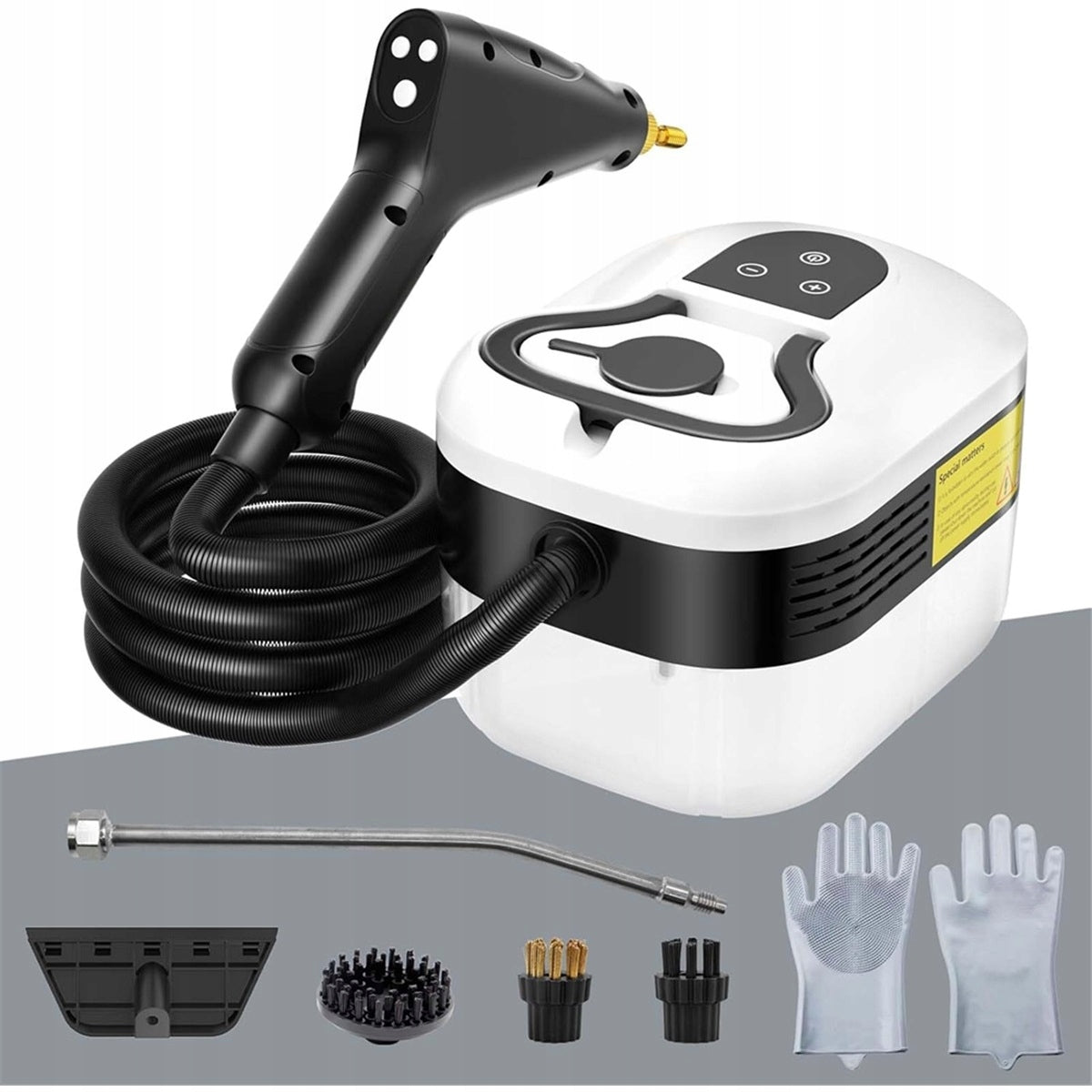 2500W STEAMER WITH LARGE TANK 1200ML FOR FLOOR CLEANING