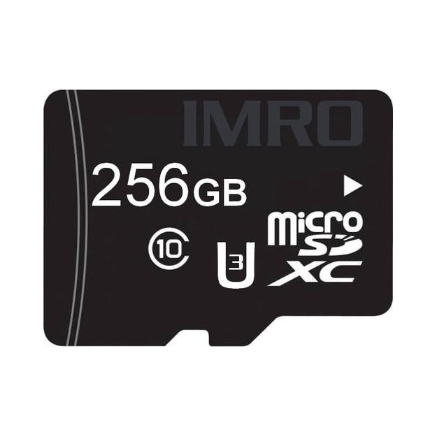 256GB Imro+ adp 10C UHS-3 microSDXC memory card Card capacity 256 GB