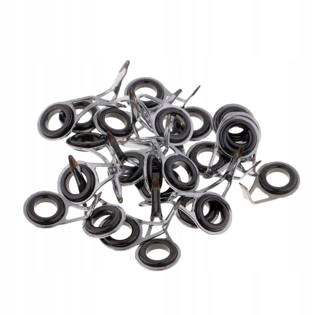 25pcs Sturdy Fishing Rod Guides Single Leg Line Rings DIY Rod Building 008 EAN (GTIN) 0788654040282