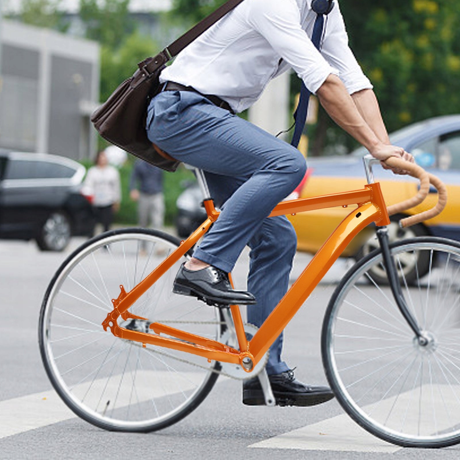 26" ALUMINUM ALLOY BICYCLE FRAME CARBON FRAME MOUNTAIN BICYCLE FRAME Packaging status original