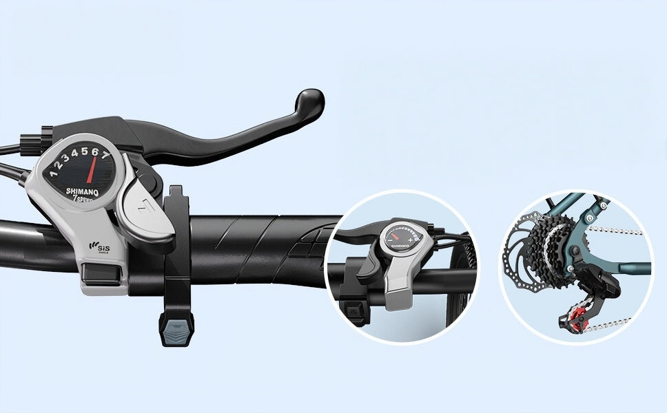 26" Aairsk GT900 Electric Bike 250W 36V 13Ah 70km Range 21-Speed SHIMANO Manufacturer code 781962751550
