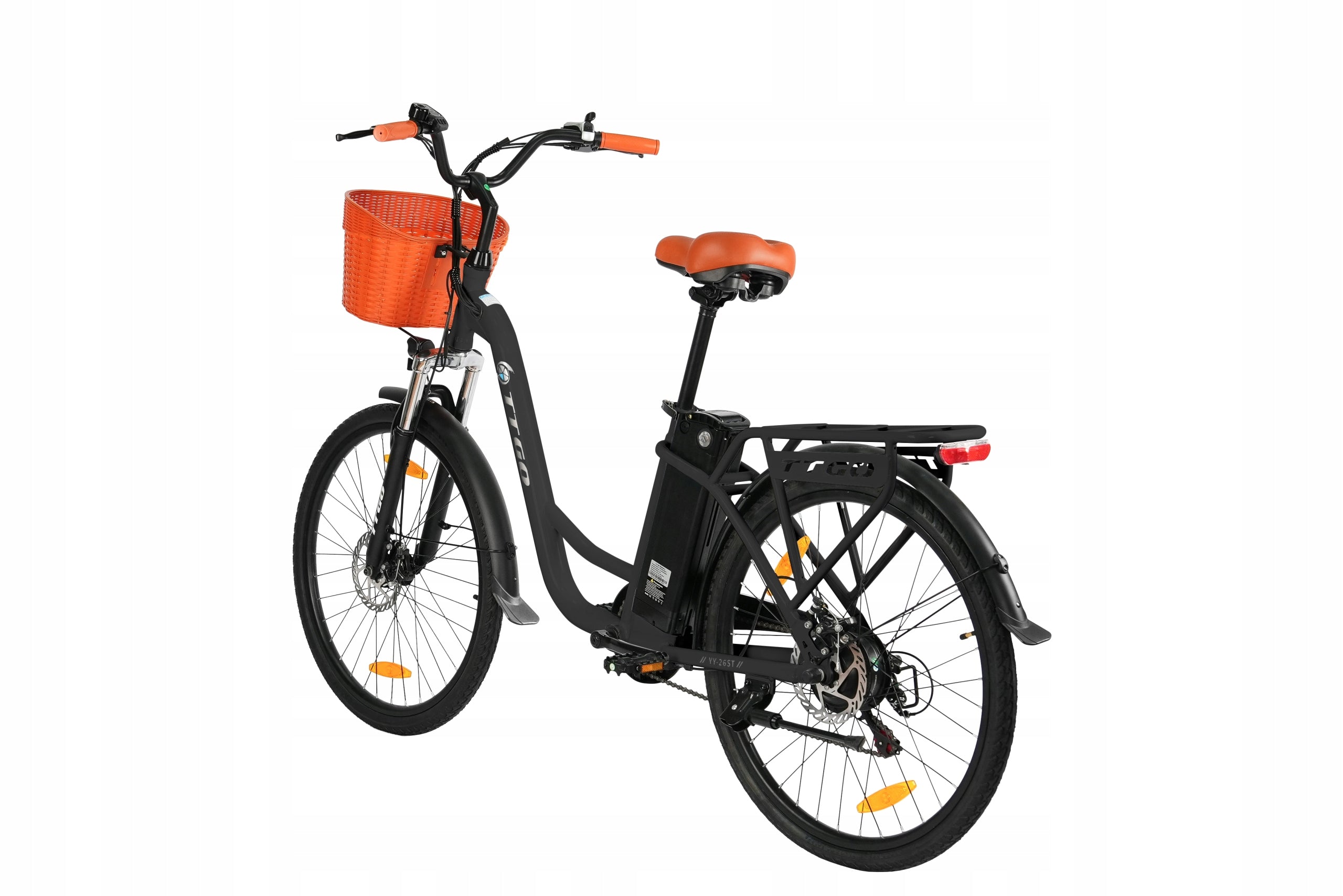 26" Electric bike TTGO YY-26ST 250W 36V14.5AH 25km/h city women men - black Brand no brand