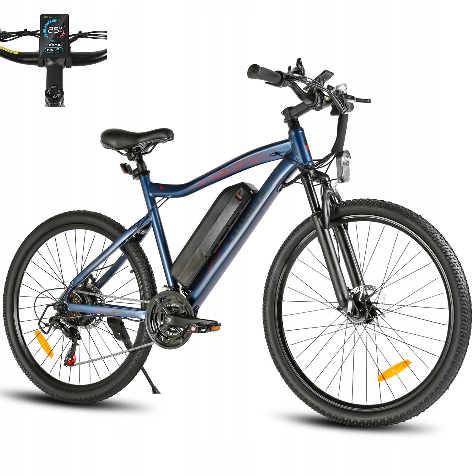 26"Electric vehicle Samebike SY26 500W 36V13AH 32KM/H SHIMANO 21S 65km