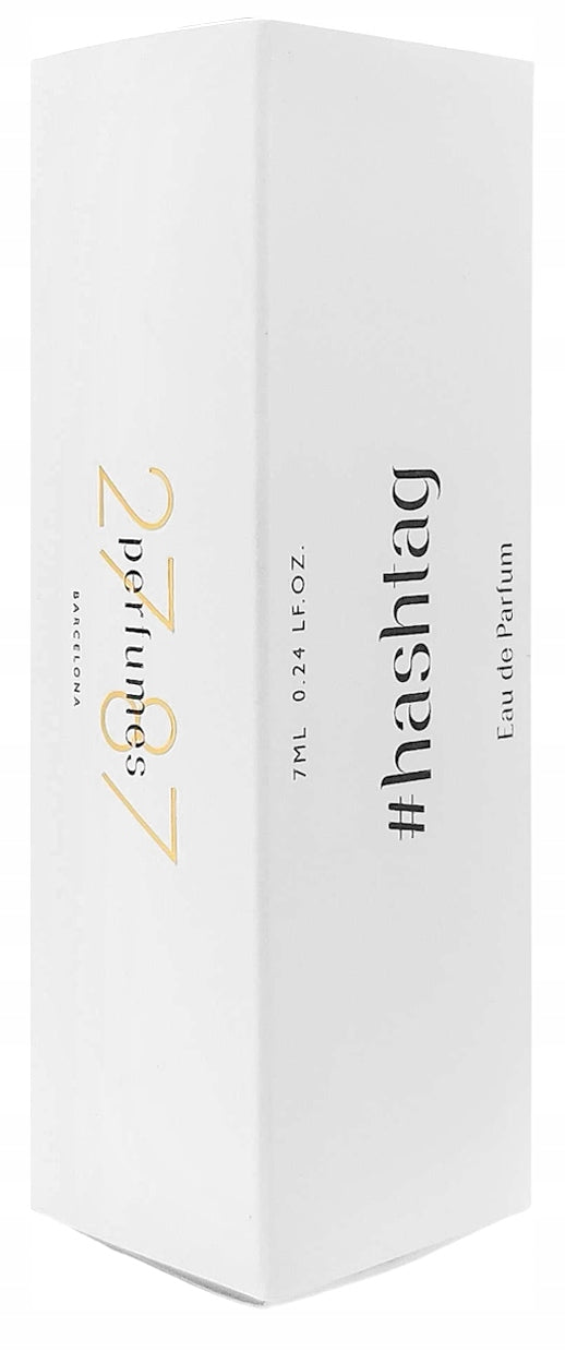 27 87 #Hashtag EDP 7ml Manufacturer code 8437016071717