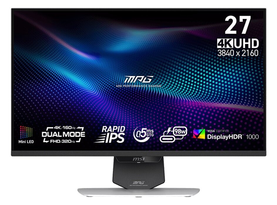 27" LED Monitor MSI MPG 274URDFW E16M