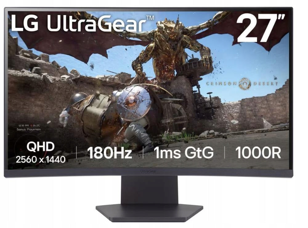 27" VA LCD Monitor / 27GS60QC-B LG