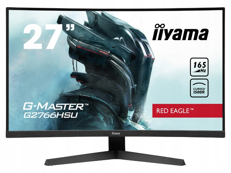 27" iiyama G-Master G2766HSU-B1 VA LED FHD 1ms Curved Monitor Manufacturer code G2766HSU-B1