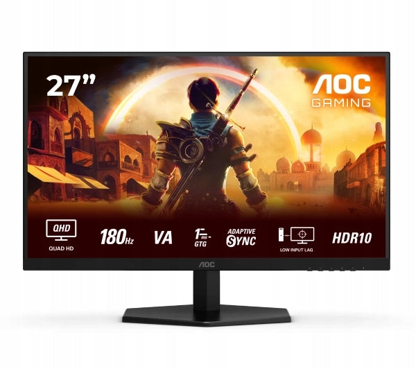 27-inch monitor AOC Q27G42XNE 2K Fast VA 180Hz 0.5ms MPRT HDR10