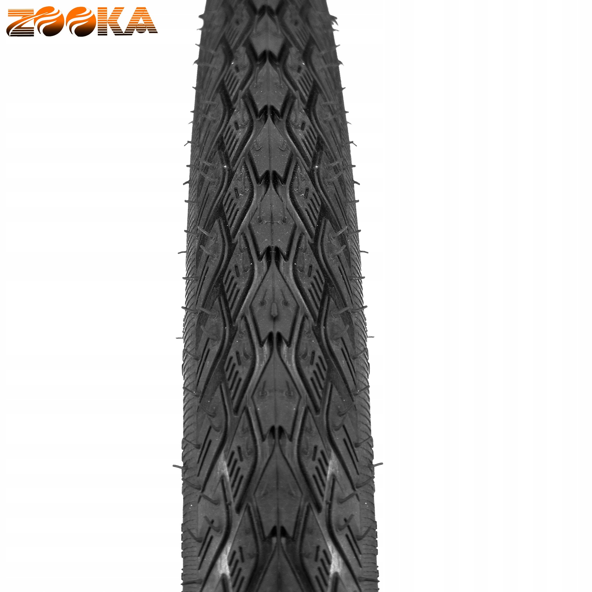 28 inch x 1,75 tyre set for city trekking bikes ANTI-PUNCTURE Manufacturer code Zestaw 2 opon do roweru Zooka Calibre 28x1,75