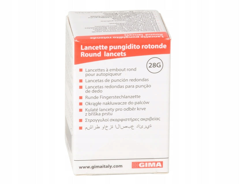 28G sterile needle lancets for lancets glucose meter 100pcs Medical device yes