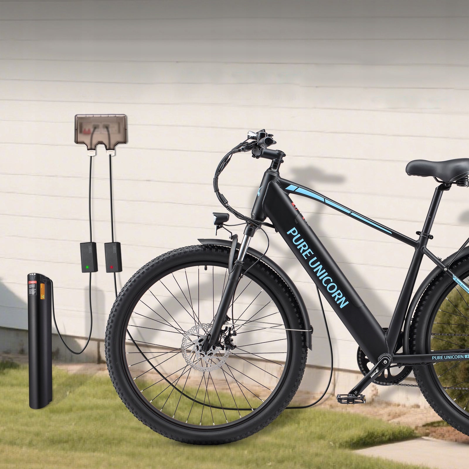 29" Electric Vehicle PURE UNICORN U3 men Mountain 1000W 12.8AH 45KM/H 90KM Packaging status original