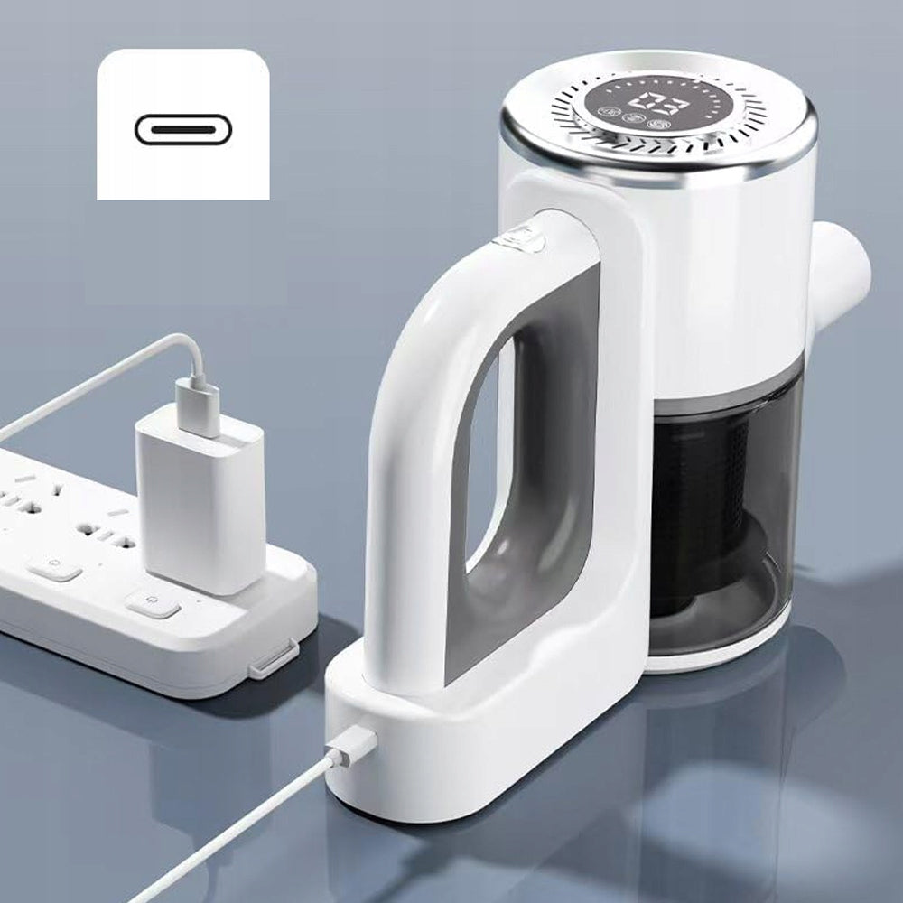 2IN1 CORDLESS VACUUM CLEANER LIGHTWEIGHT 3 FILTERS 3 CLOTHS FOR HOME AND OFFICE Power supply rechargeable battery