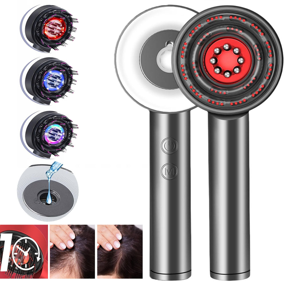 2IN1 ELECTRIC BRUSH MASSAGER COMB FOR HEAD MASSAGE GIFT