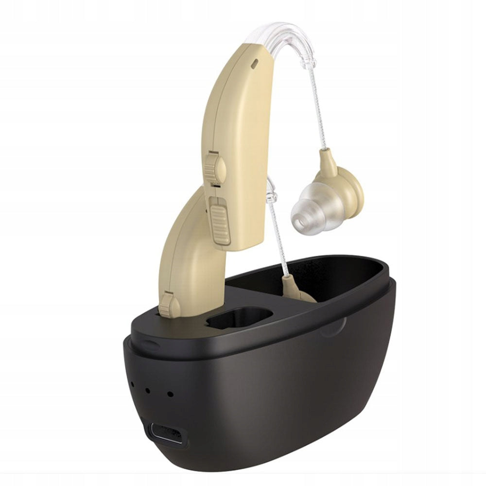 2IN1 IN-EAR HEARING AID RECHARGEABLE 300MAH HELP PEOPLE HEARING IMPAIRED Ear not specified