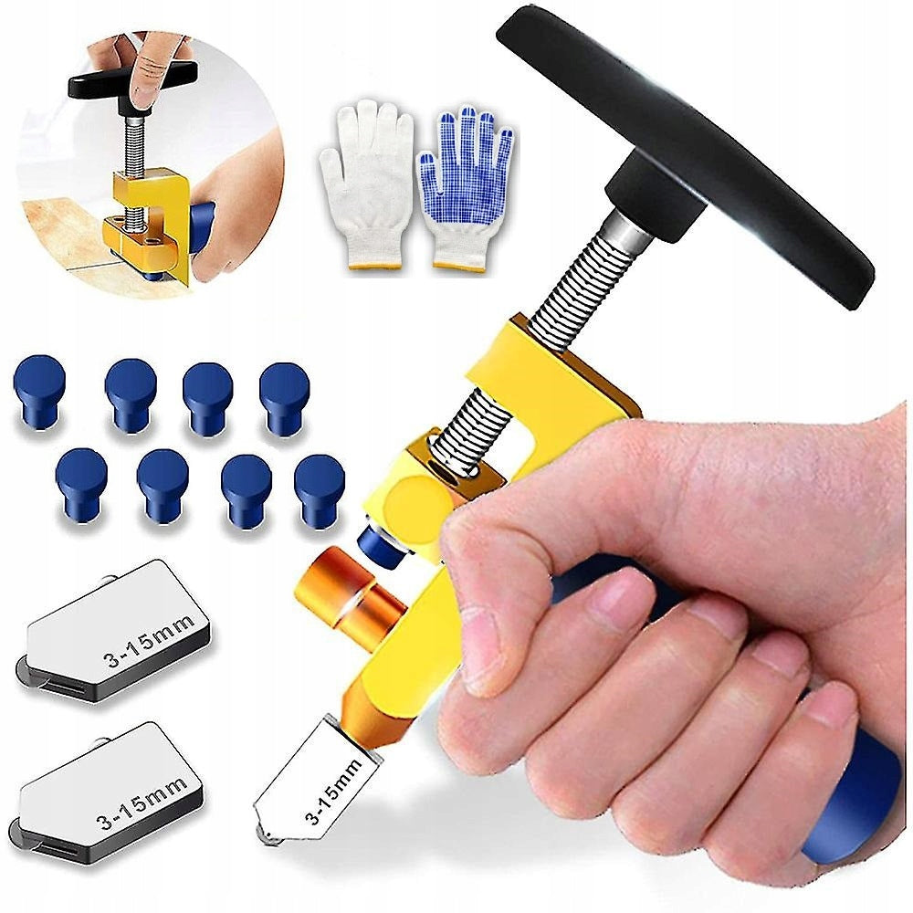 2IN1 KNIFE FOR CUTTING GLASS / TILES,HAND CUTTER WITH BREAKER
