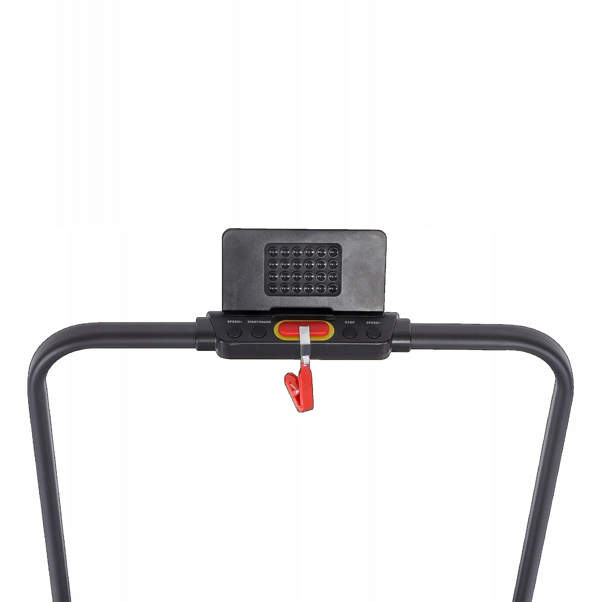 2IN1 ZUNO PRO ELECTRIC TREADMILL FOLDING FLAT UNDER BED 10KM/H Measurements training duration distance speed burned calories