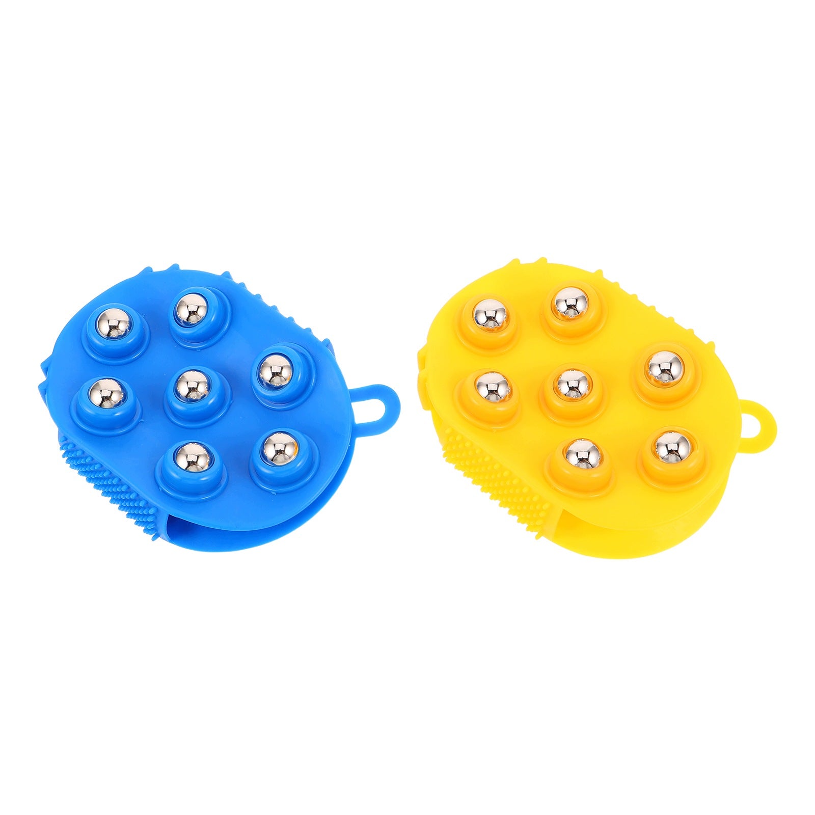 2PCS 360-DEGREE ROLLER BALL MASSAGE GLOVES FOR NECK SHOULDER BODY Kind hands