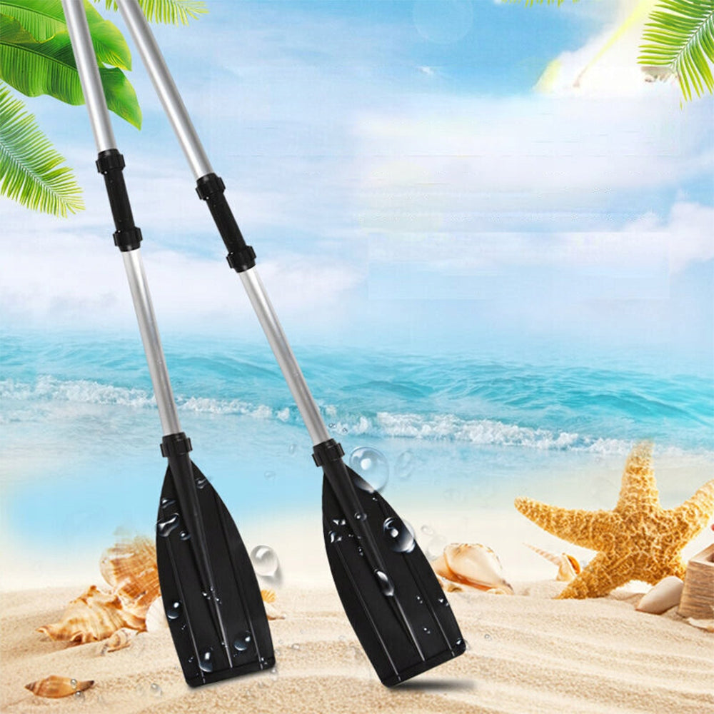 2PCS ALUMINUM PADDLE FOR KAYAK BOAT PONTOON TOURIST KAYAK SIMPLE EAN (GTIN) 885658933852