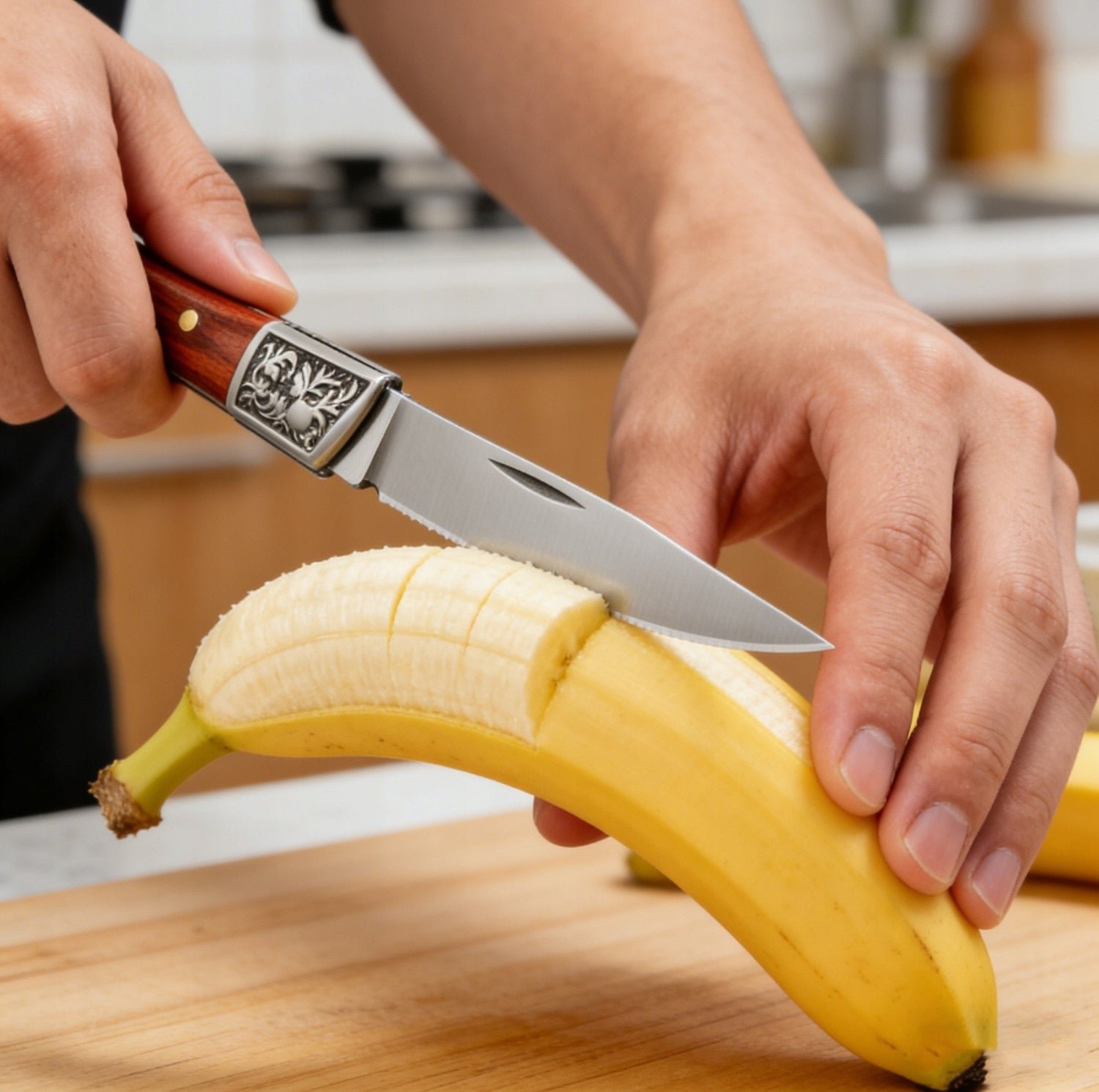 2PCS Chef's Hunting Knife Blade POCKET KNIFE FOLDING FRUIT VEGETABLE PEELING Manufacturer code svt344