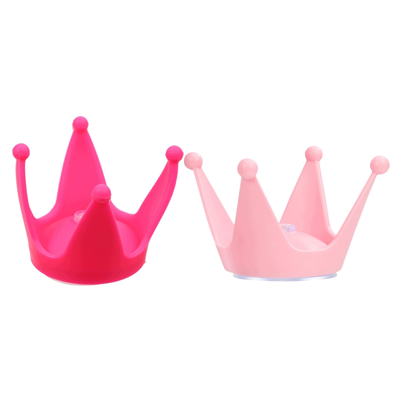 2PCS UNIQUE SUCTION CUP HELMET CROWNS - CUTE MOTORCYCLE & SKI TIARA DECOR Manufacturer no brand