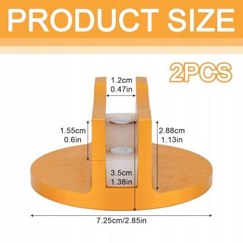 2PCS UNIVERSAL MAGNETIC UNIVERSAL LIFT PADS Manufacturer code Bez marki