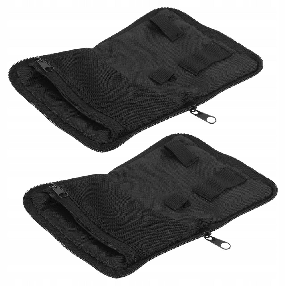 2Pcs Black Diabetic Travel Organizer Bag with Zipper for Medical Supplies Medical device yes
