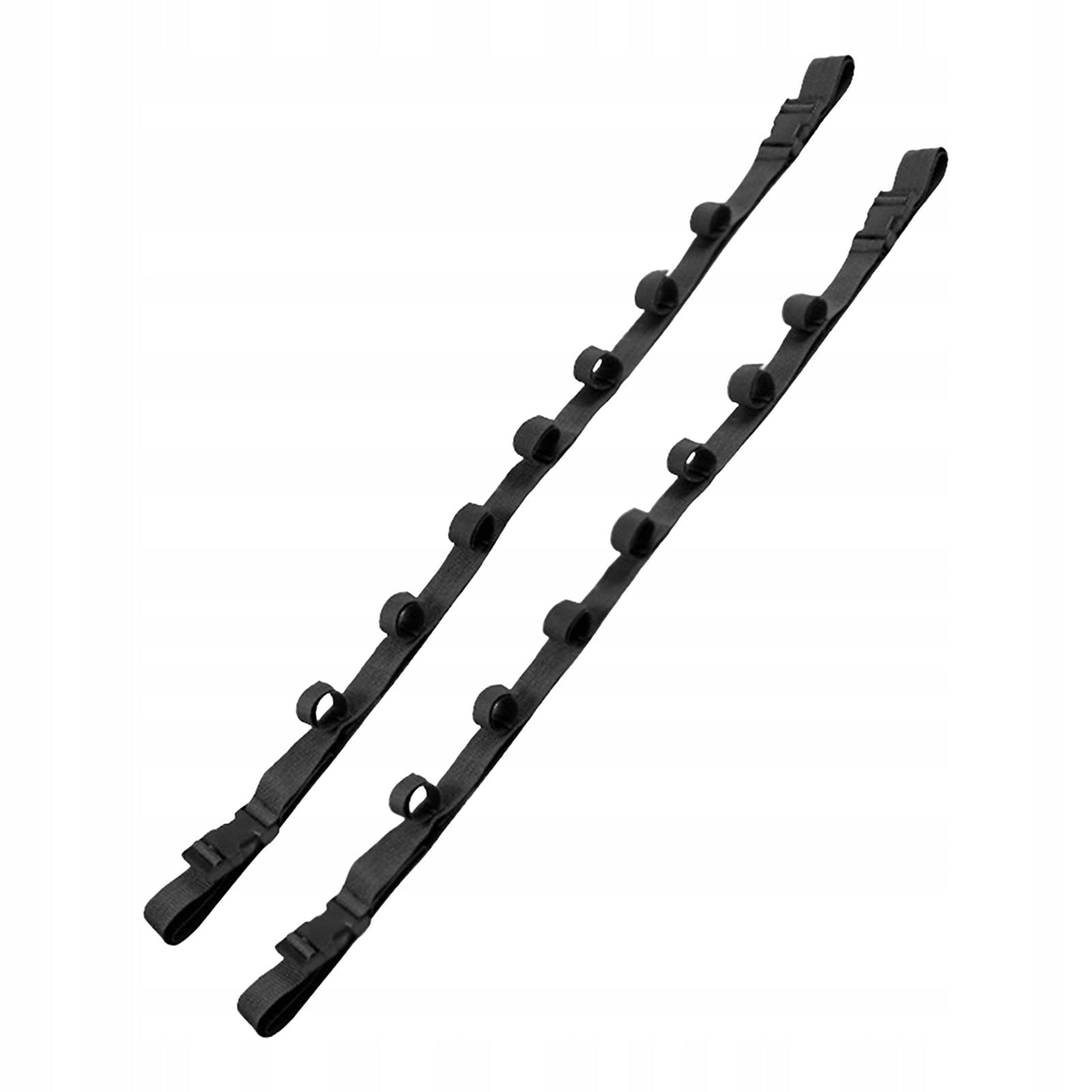 2Pcs Car Fishing Rod Holders Easy to Install Fishing Pole Storage Black Model Uchwyt na wędkę Ściana Ciężarówki Garaż