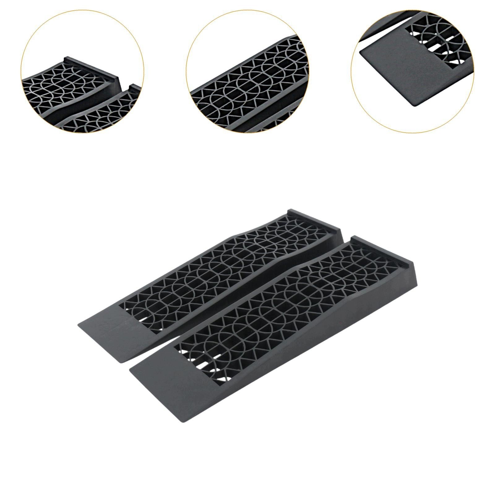 2Pcs Car Ramps Portable Low Profile for Low Chassis Cars no Flower Texture Brand no brand