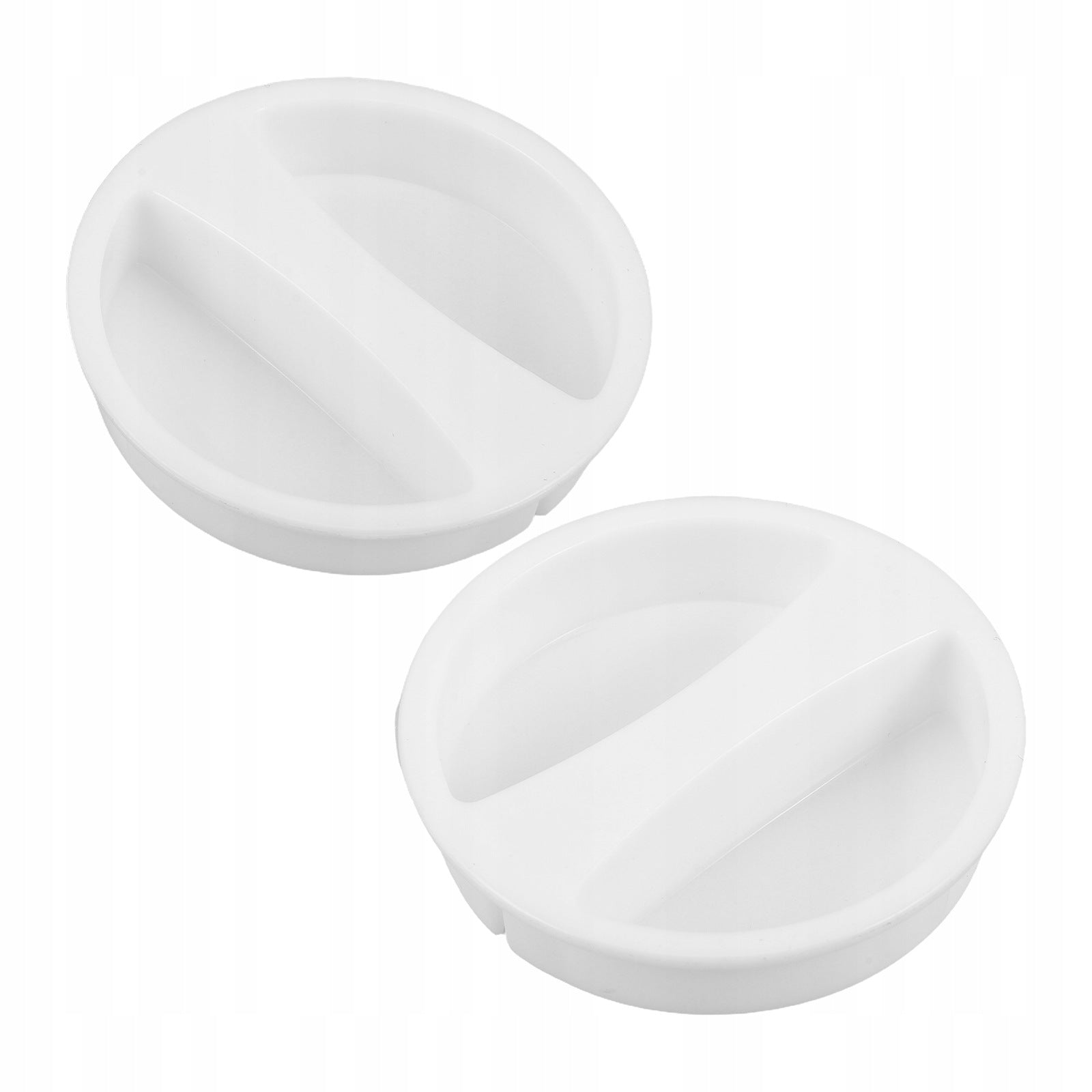 2Pcs Durable Plastic Facial Steamer Water Port Protective Lid Replacement Brand no brand