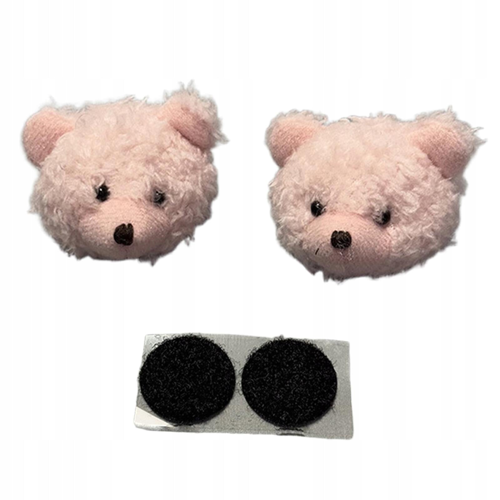 2Pcs Helmet Decorations Helmet Embellishments Removable for Women Pink Manufacturer no brand