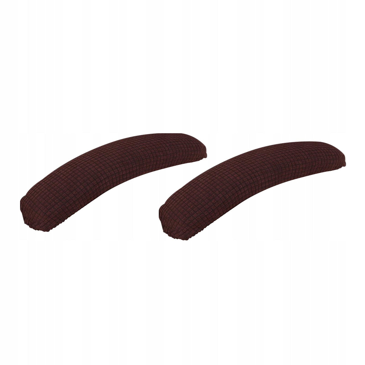 2Pcs Office Chair Armrest Cover, Universal, Dustproof, Easy to Clean, Brown Brand no brand