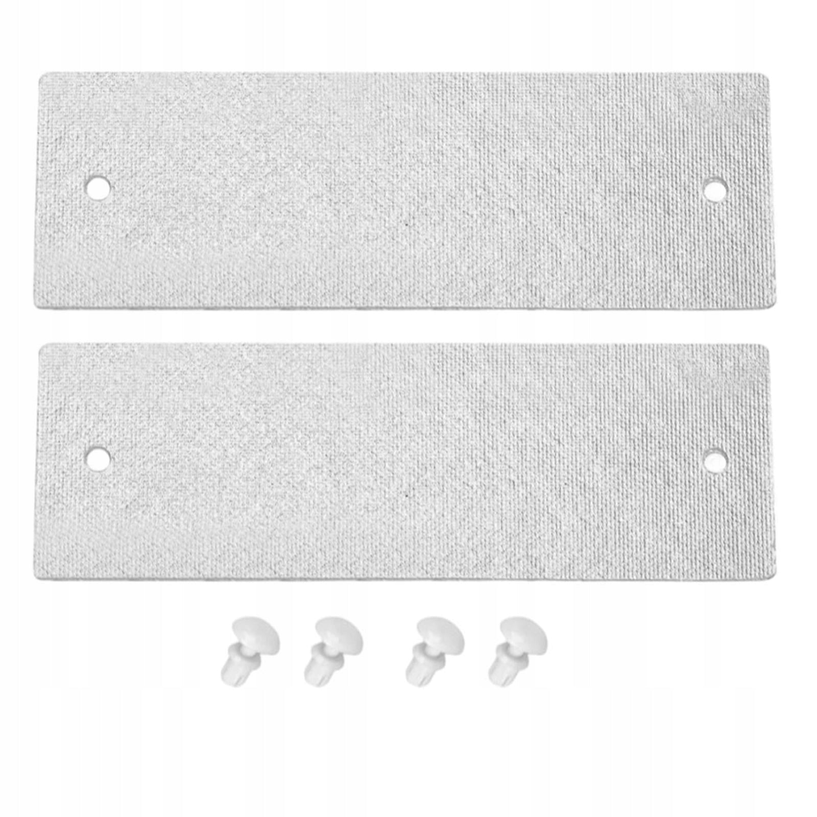 2Pcs Oven Waveguide Covers Equipment Replaces Component W10120230 Mica