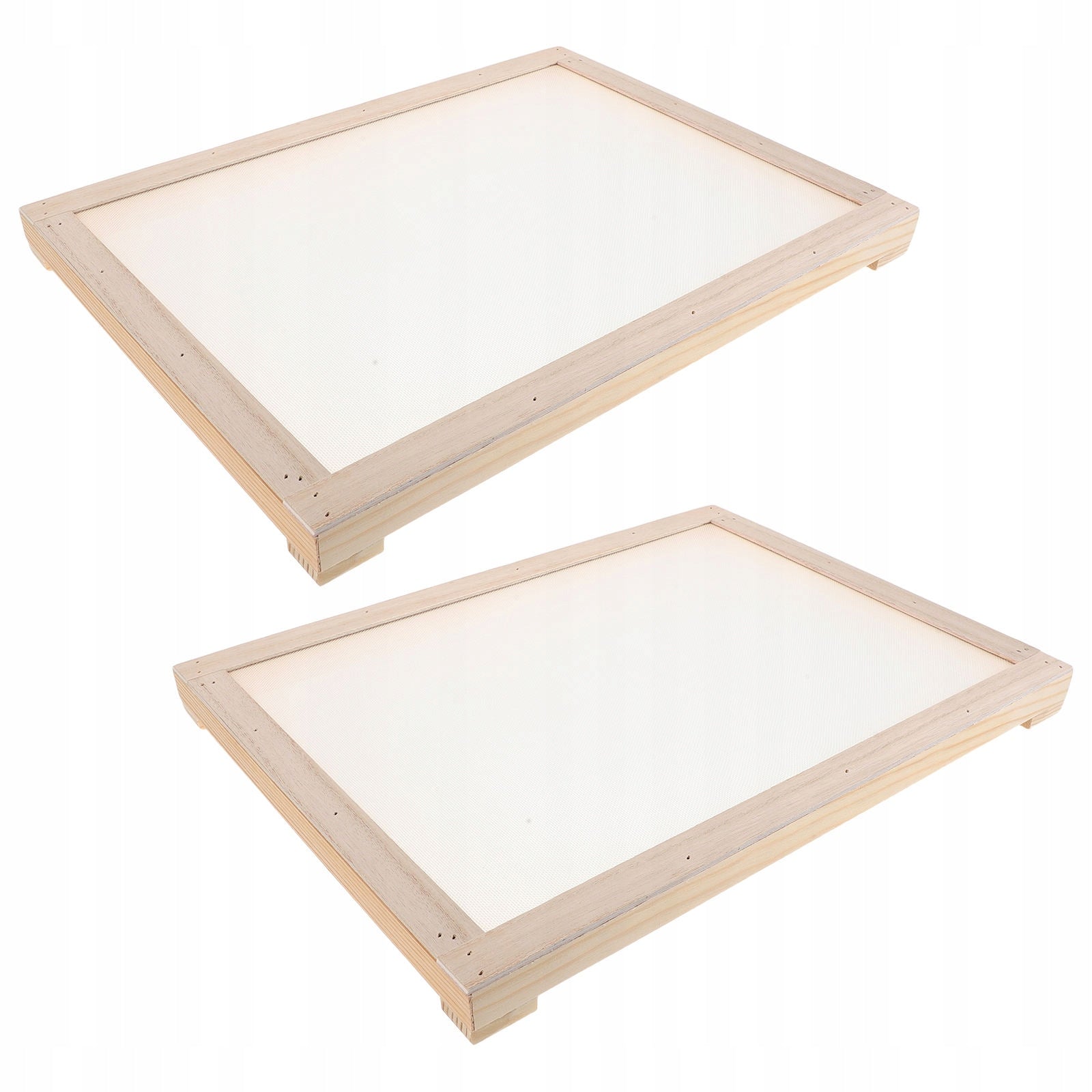 2Pcs Space-Saving Wooden Herb Drying Rack with Hanging Mesh EAN (GTIN) 4896022384978