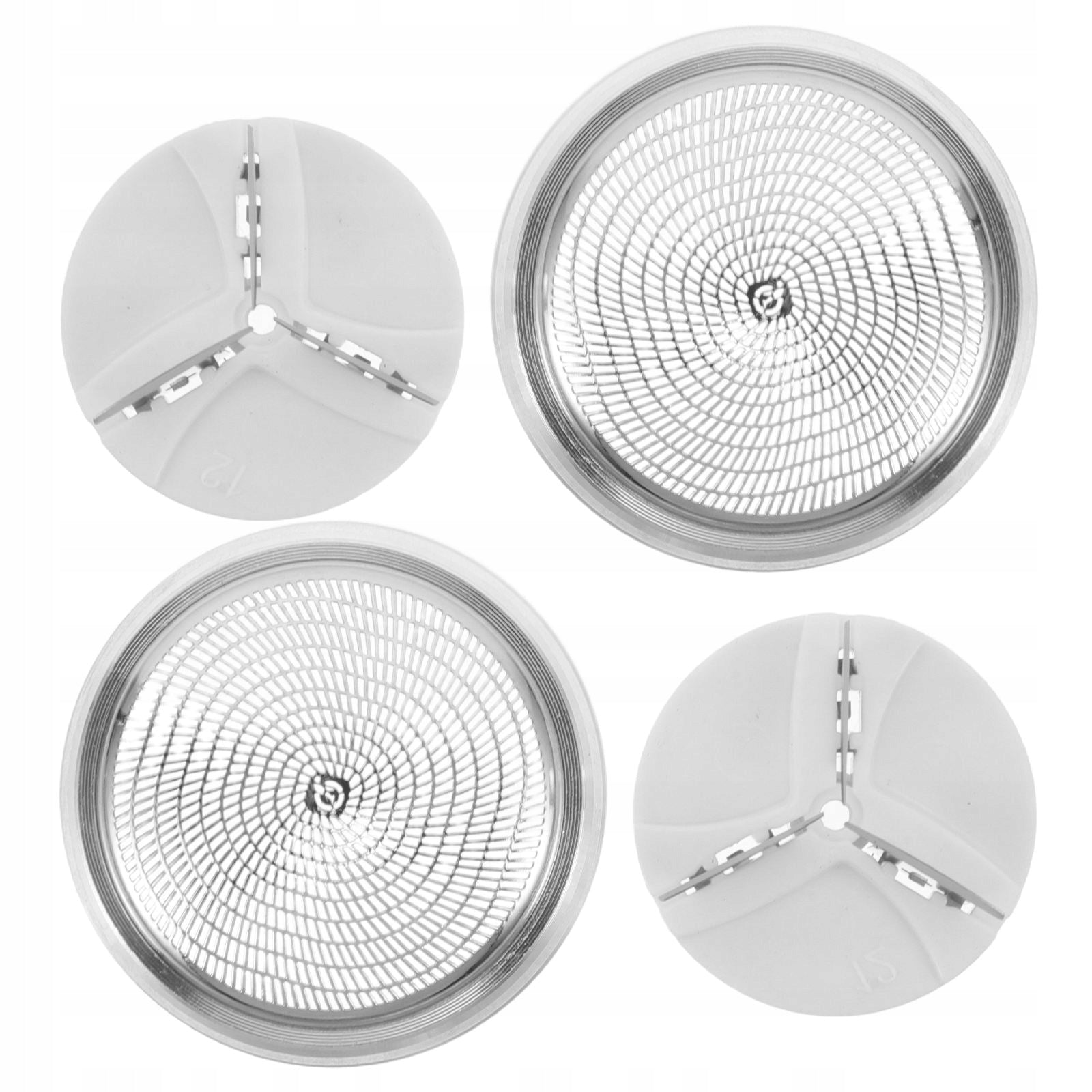 2SETS SILVER SHAVER CUTTER ASSEMBLY FOR SID ROTARY ELECTRIC SHAVER Brand no brand
