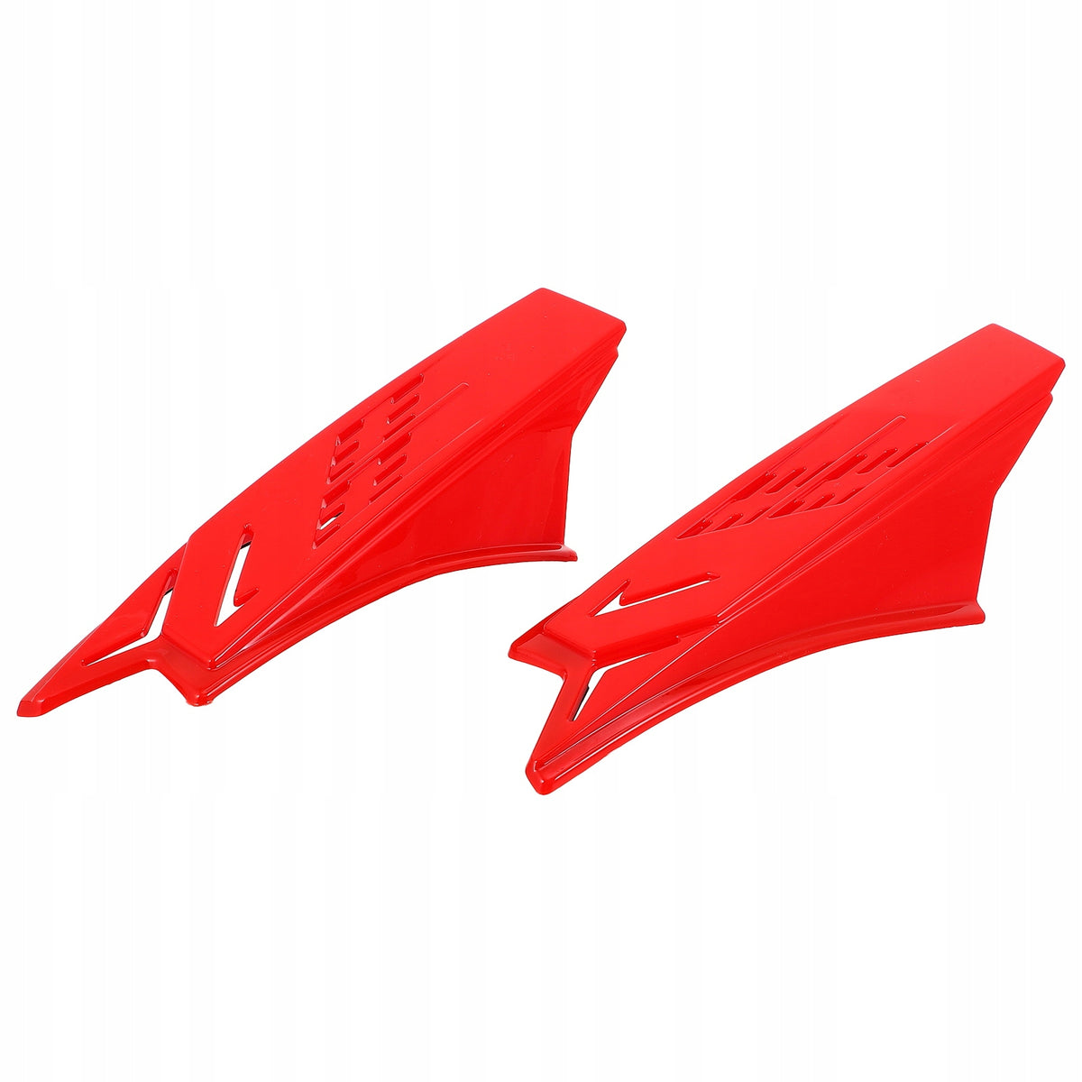 2SZT OZDOBNE CZERWONE ROGI DO KASKU MOTOCYKLOWEGO ABS Manufacturer no brand