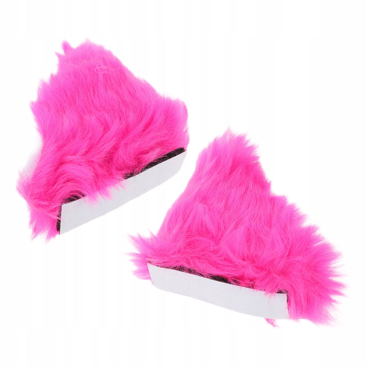 2SZT PLUSZOWE USZY KOTA DO KASKU NA MOTOR I SKUTER Color pink