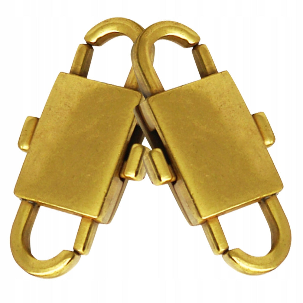 2SZT UNIWERSALNE ZŁOTE REGULATORY DŁUGOŚCI ŁAŃCUSZKA DO TOREB Model 1851699667481
