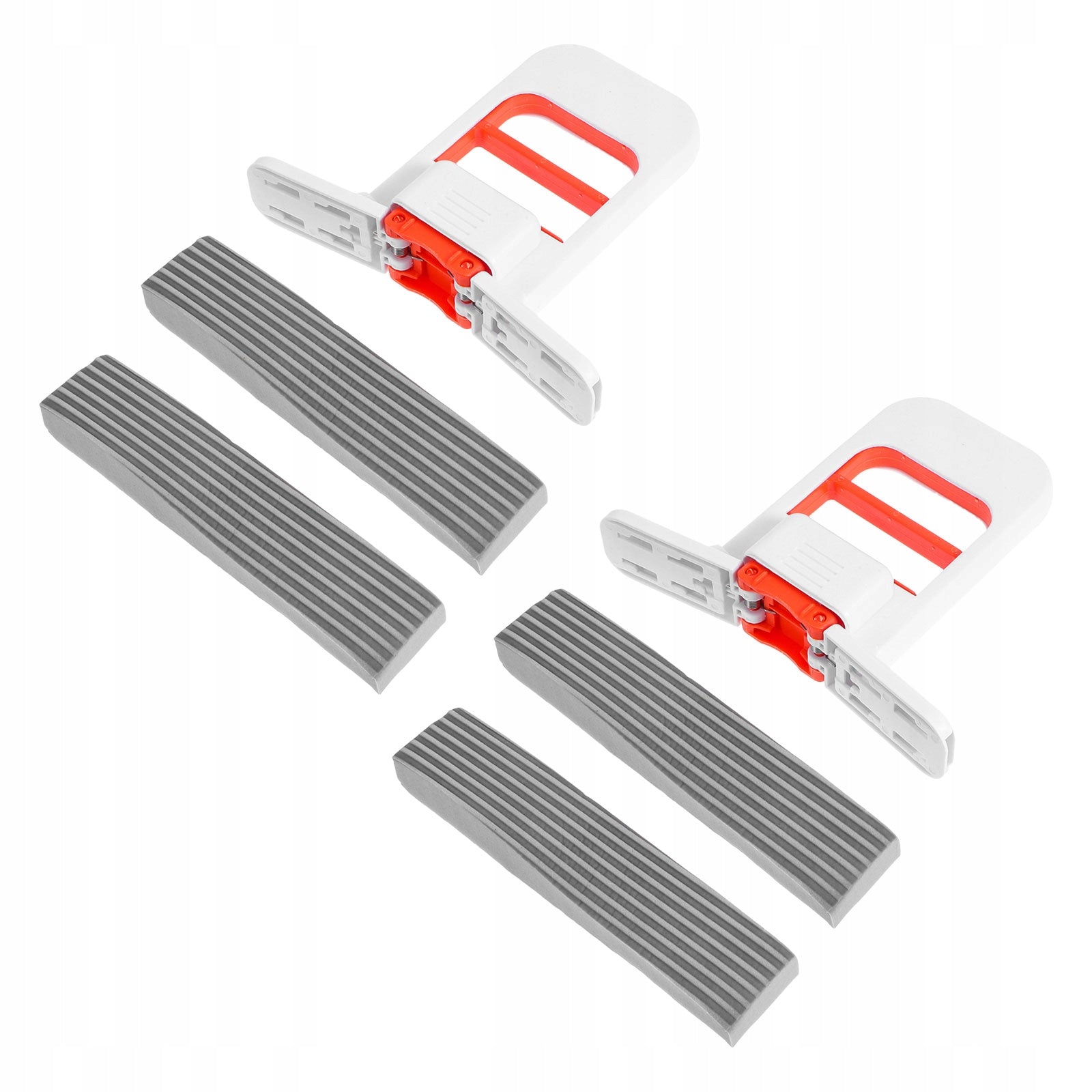 2Sets Foldable Mini Handheld Mop with Self-Squeeze Sponge for Countertops