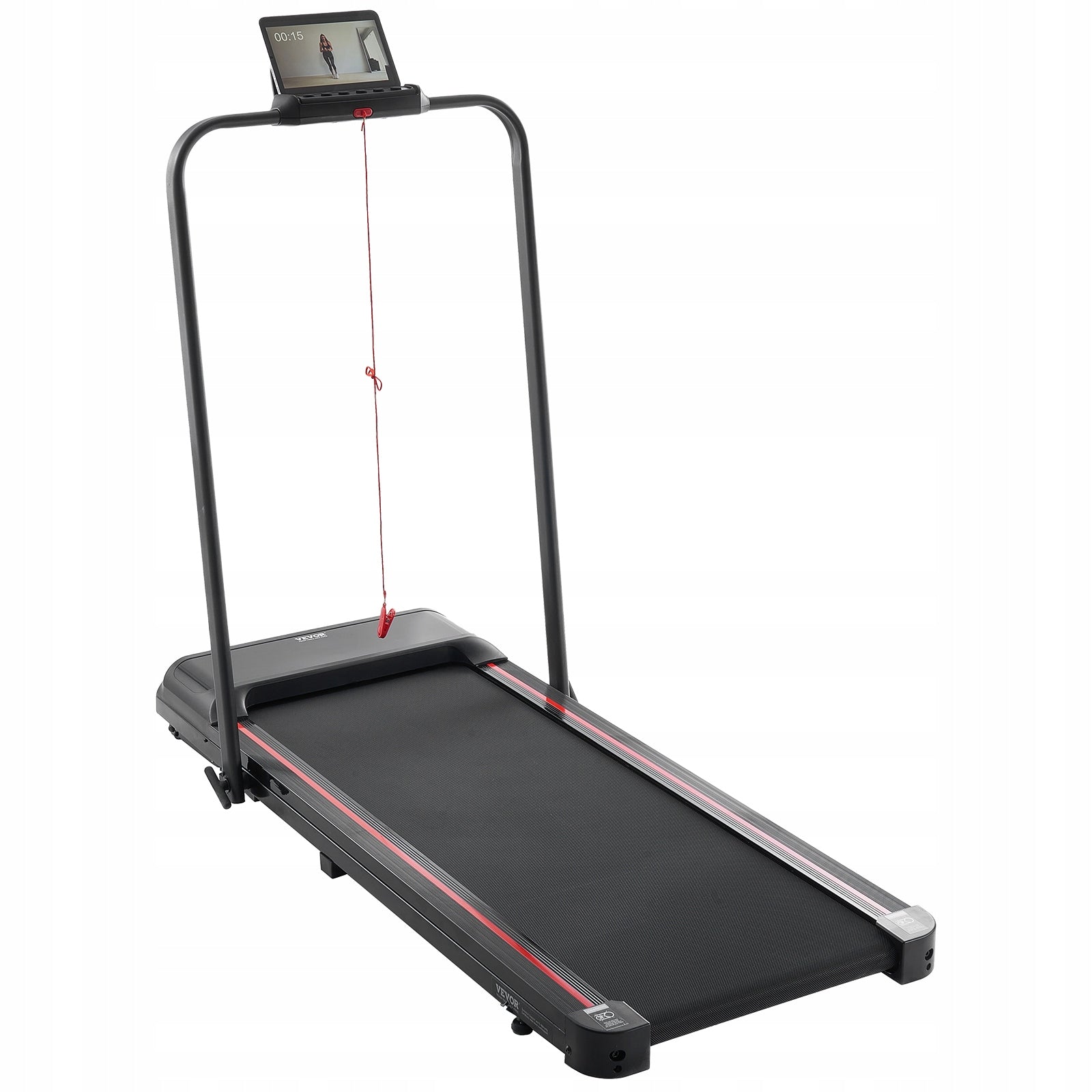 2W 1 2,5HP Folding Treadmill Load Capacity 120KG 1-12KM/H With LED Display Model other