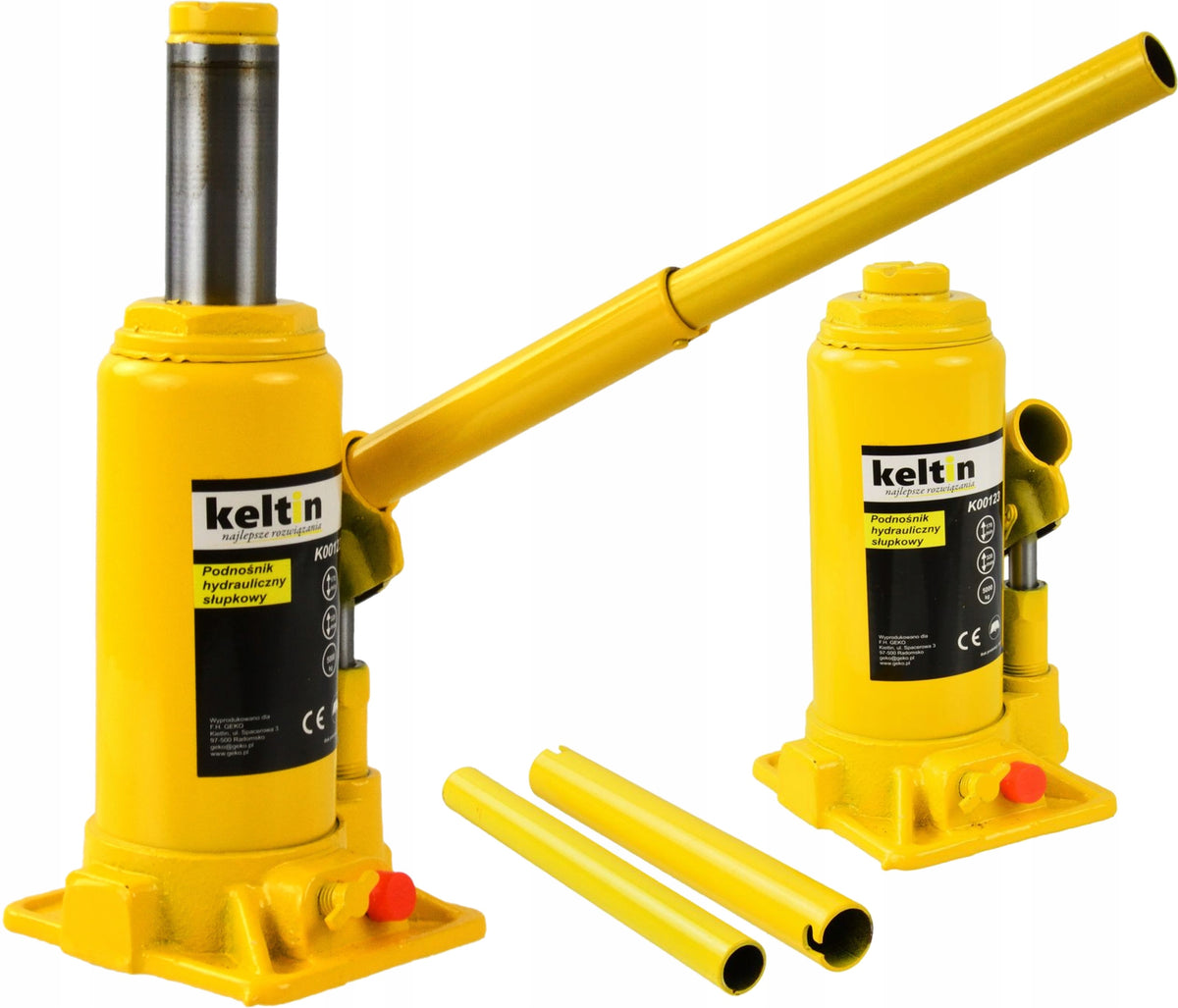 2X 5T HYDRAULIC CYLINDER BOLLARD LIFT FOR WORKSHOP CAR K00123